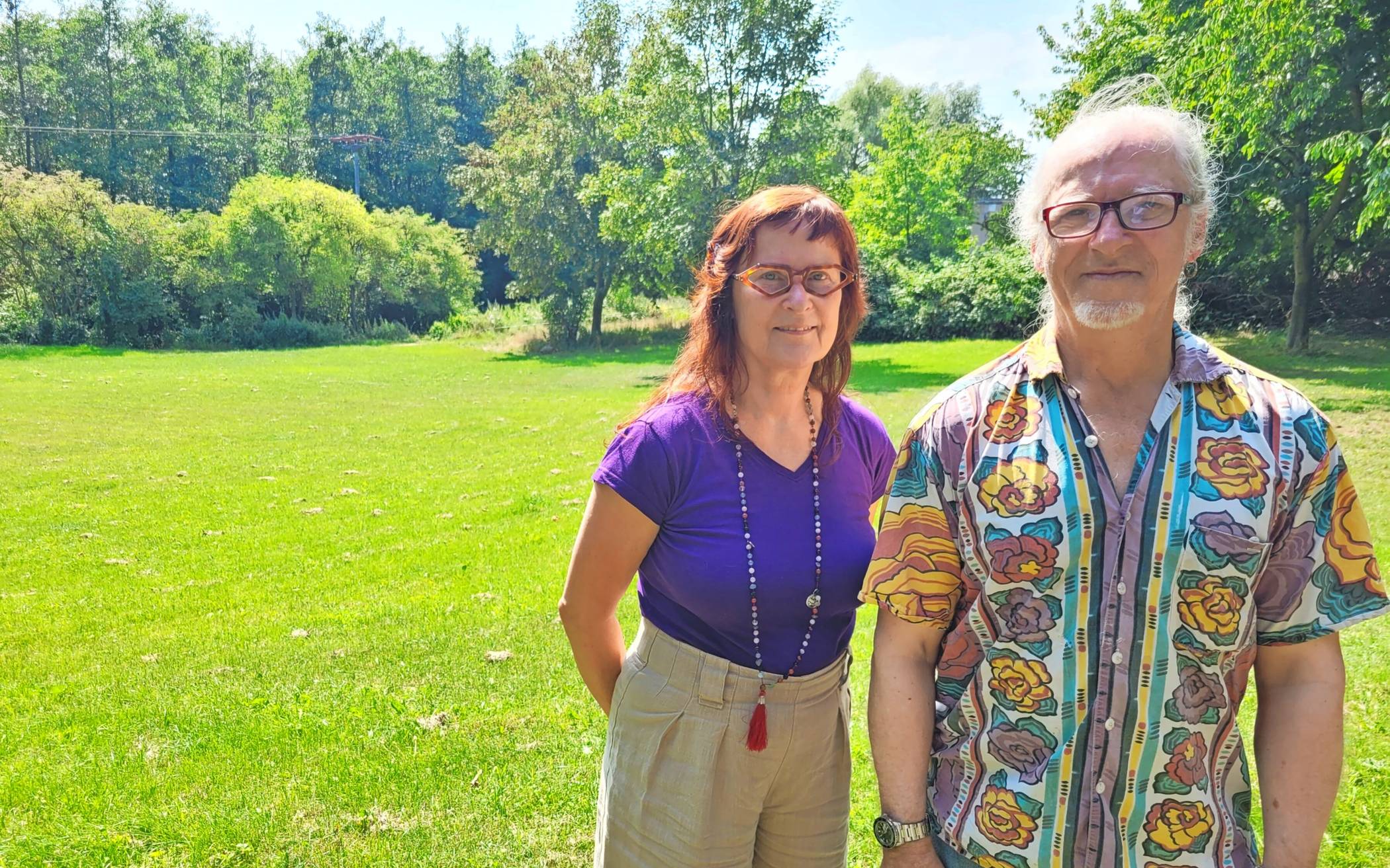 Birgit und Horst Lohmeyer stehen hinter dem Livemusik-Demokratie-Festival „Jamel rockt den Förster“.  