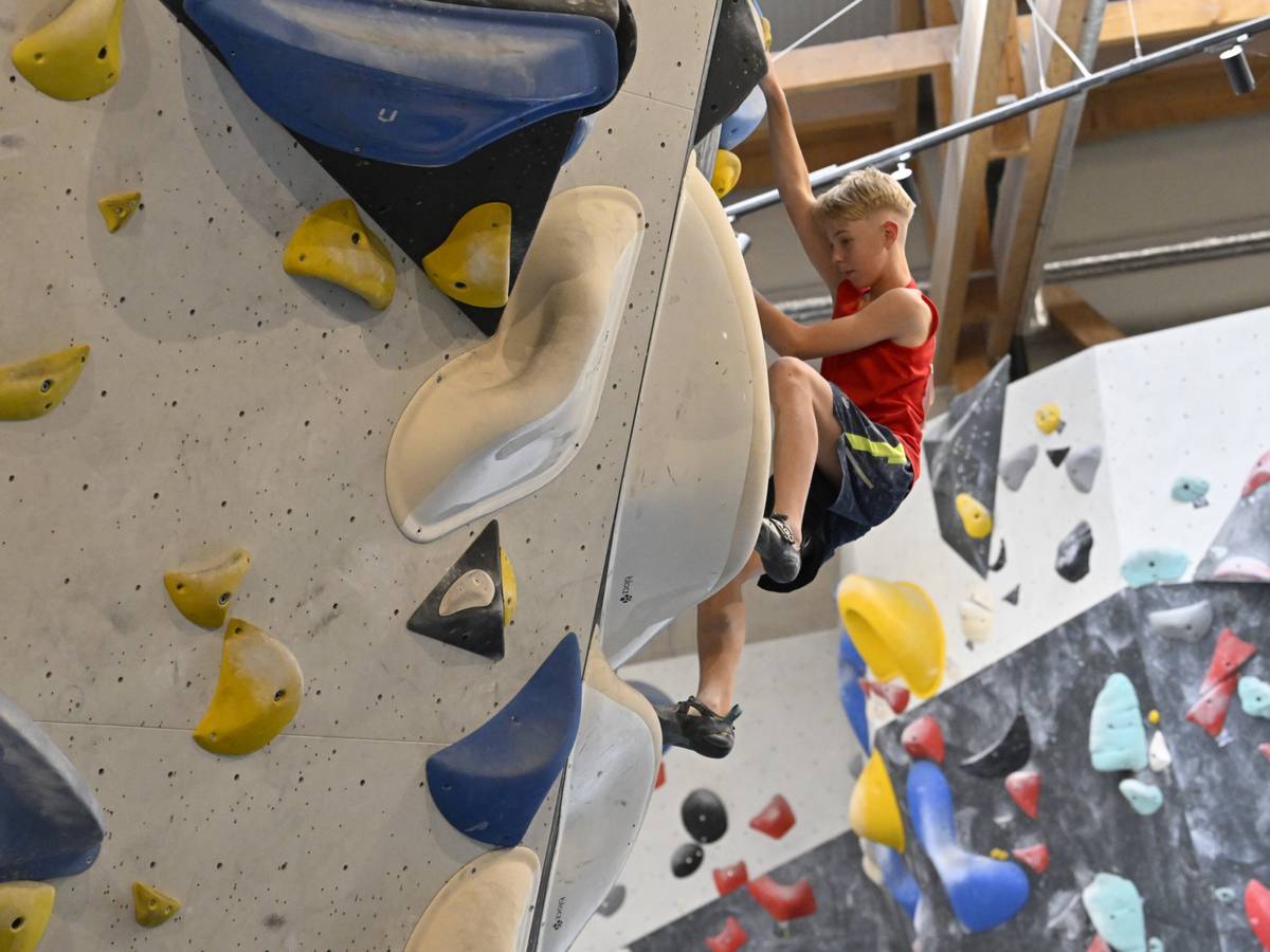 Impressionen: Deutschlands Top-Nachwuchs im Sportklettern