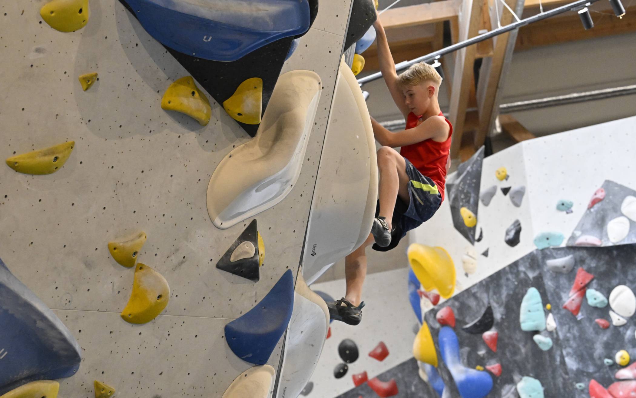 Impressionen: Deutschlands Top-Nachwuchs im Sportklettern