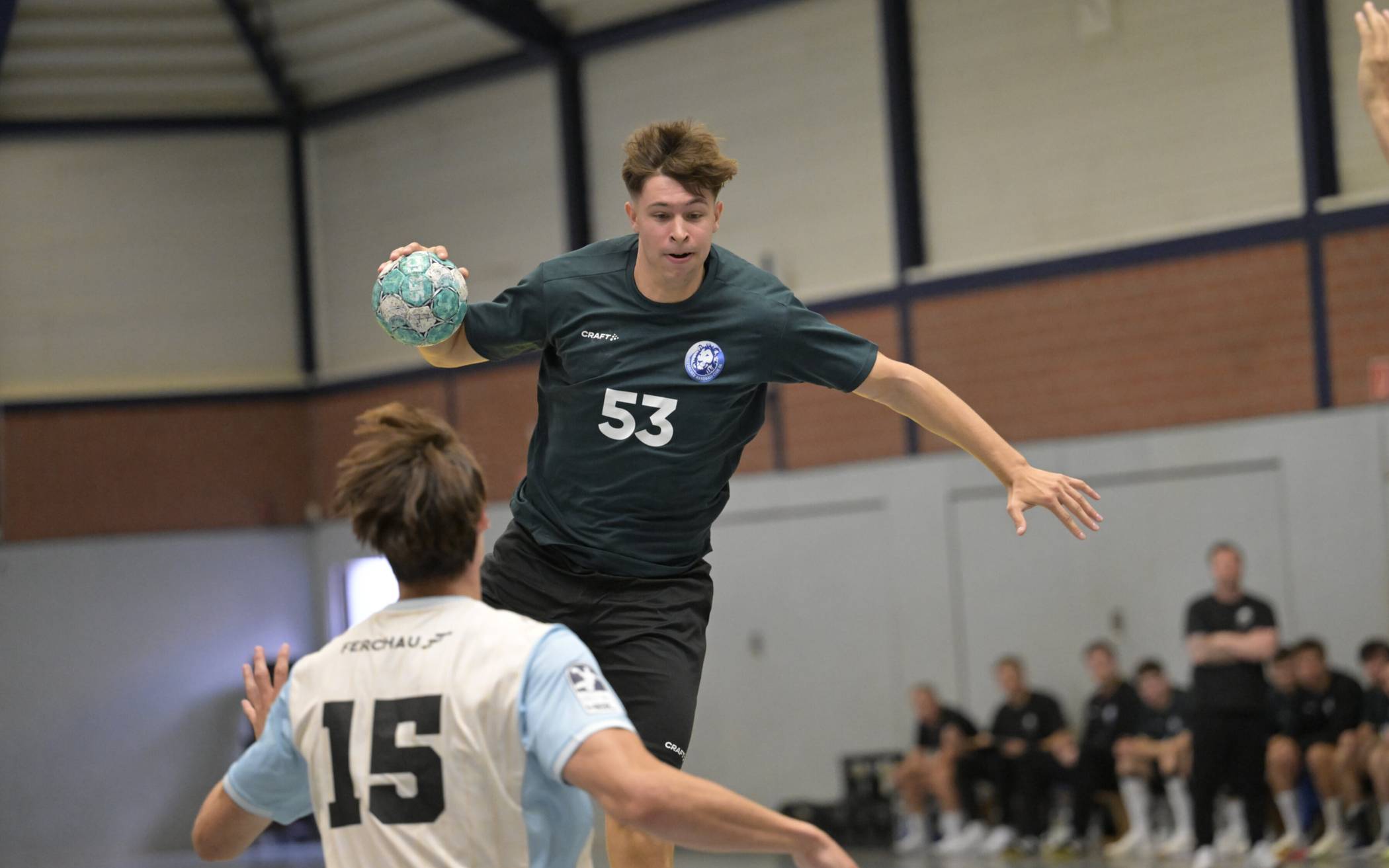 Sören Steinhaus im Test gegen Gummersbach