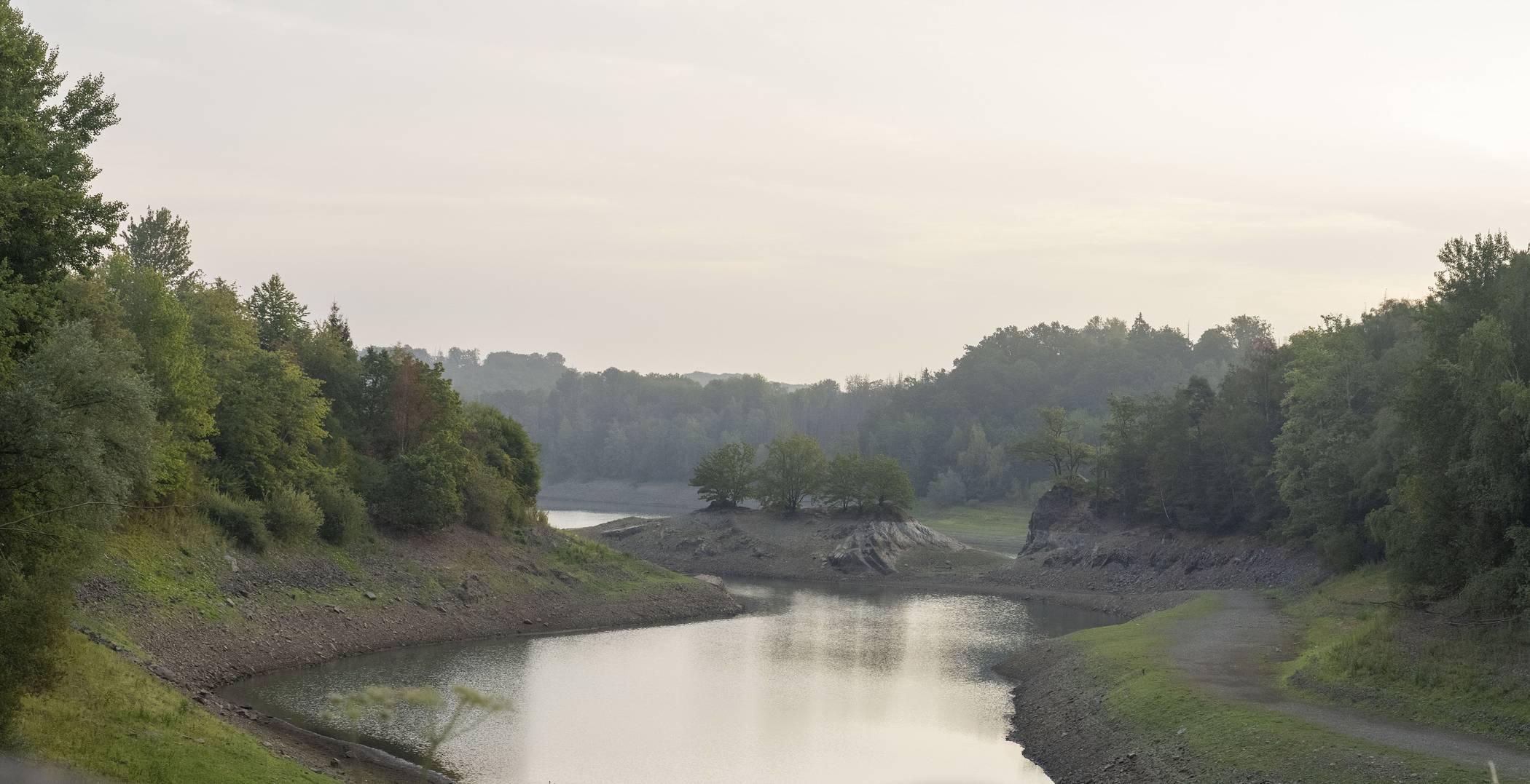 Die nur noch zu weniger als einem Drittel gefüllte Wupper-Talsperre soll geschont werden.
