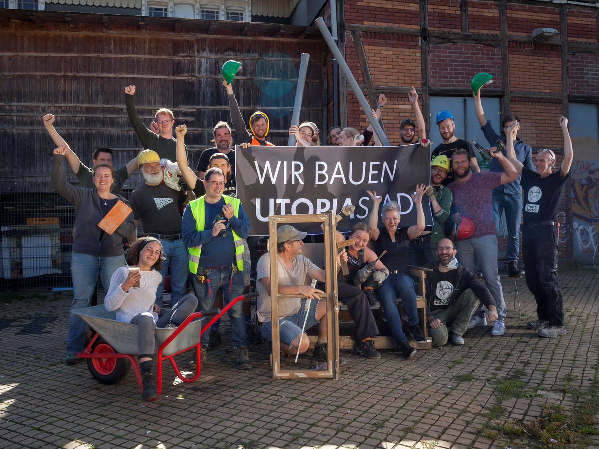 Bunter Ehrenamtstag in der Utopiastadt