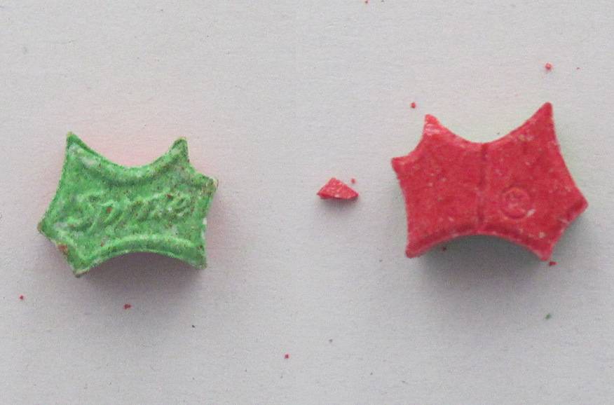 Ecstasy-Pillen (Symbolbild).