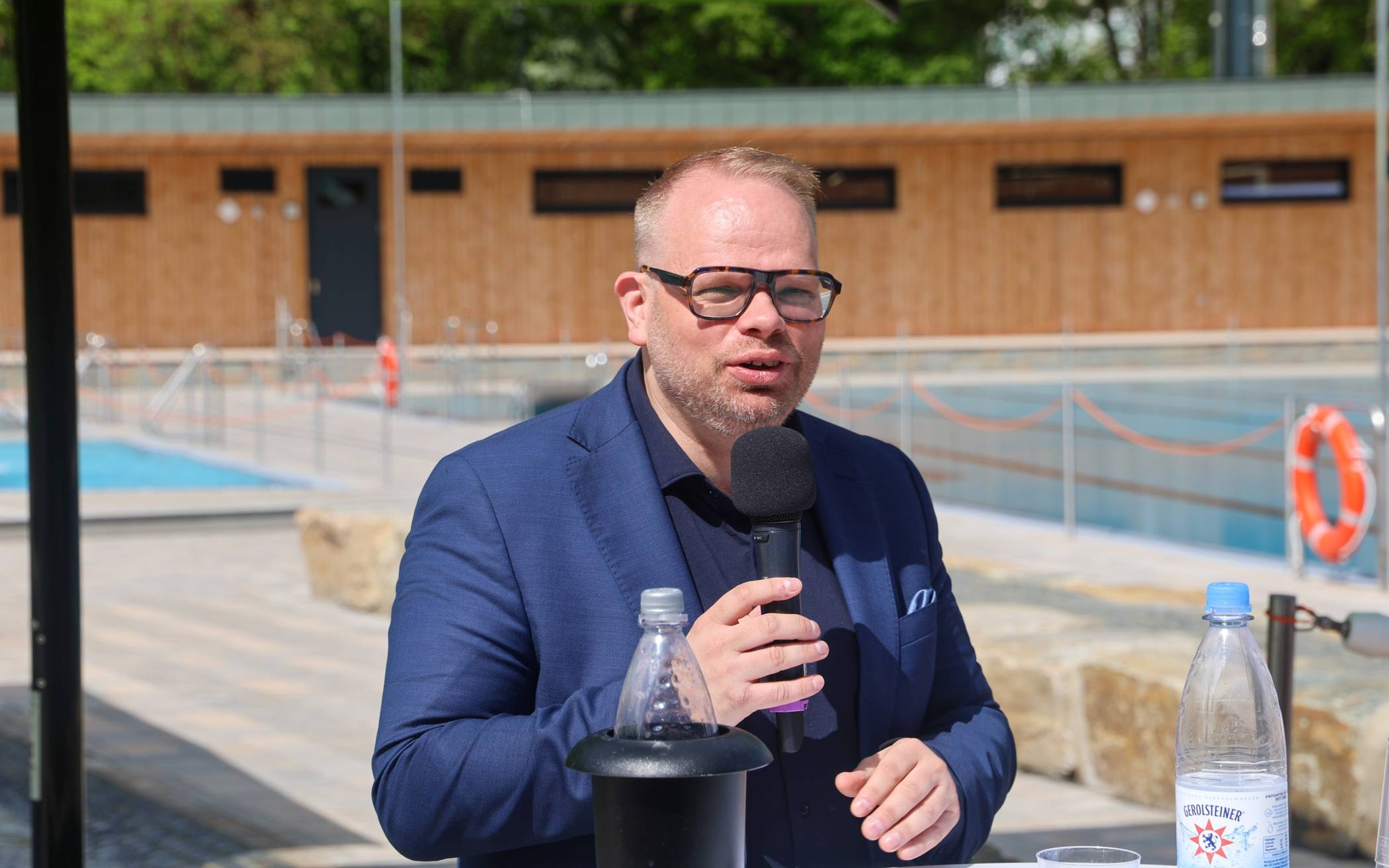 Helge Lindh (bei der Eröffnung des