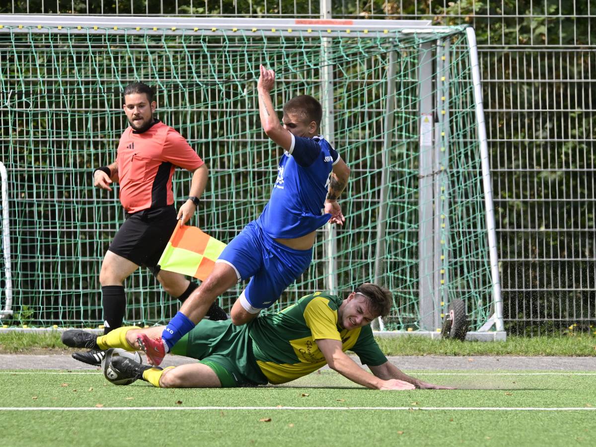Breite Burschen gewinnen bei Germania