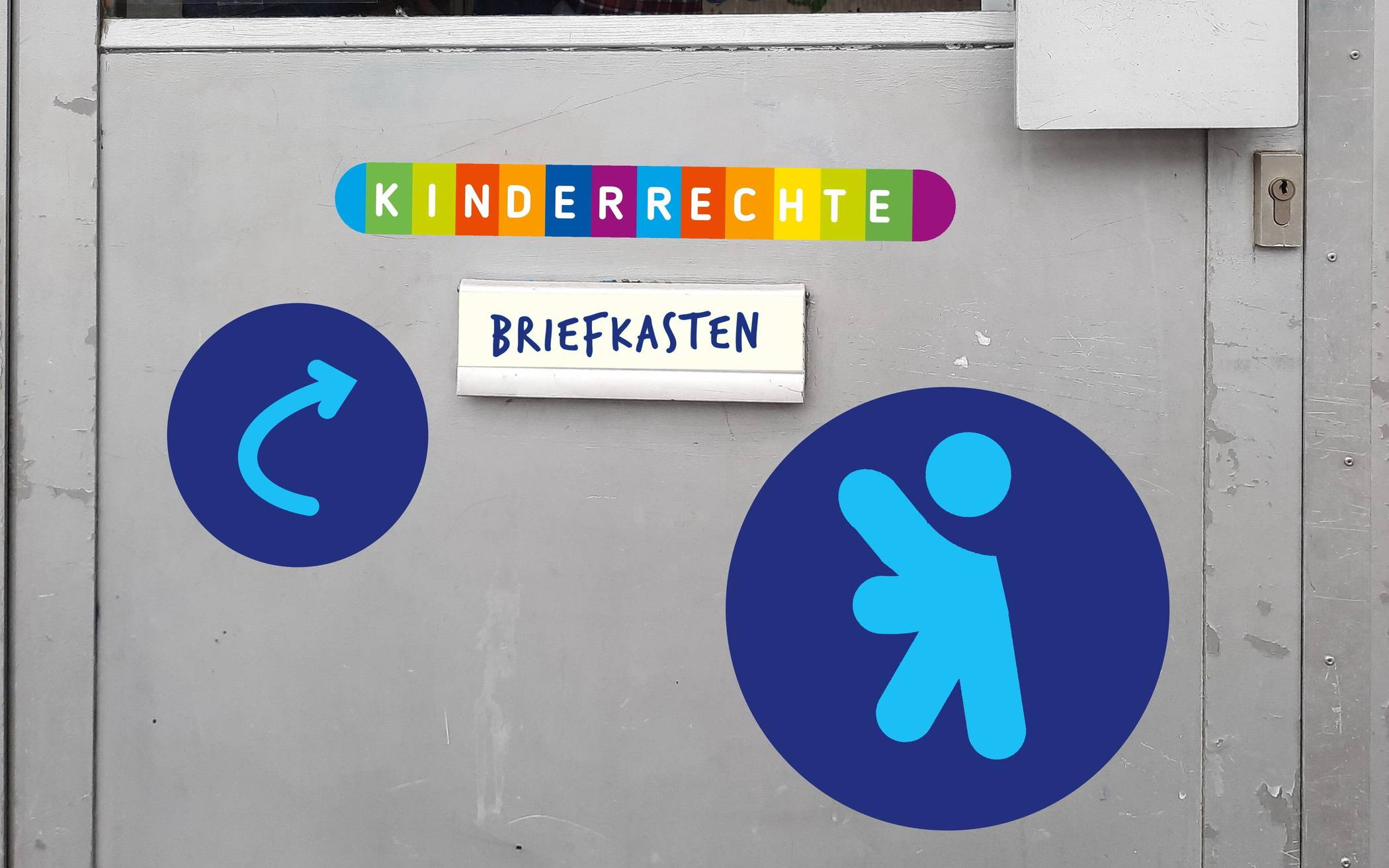 Briefkasten des Wuppertaler Kinderschutzbundes.