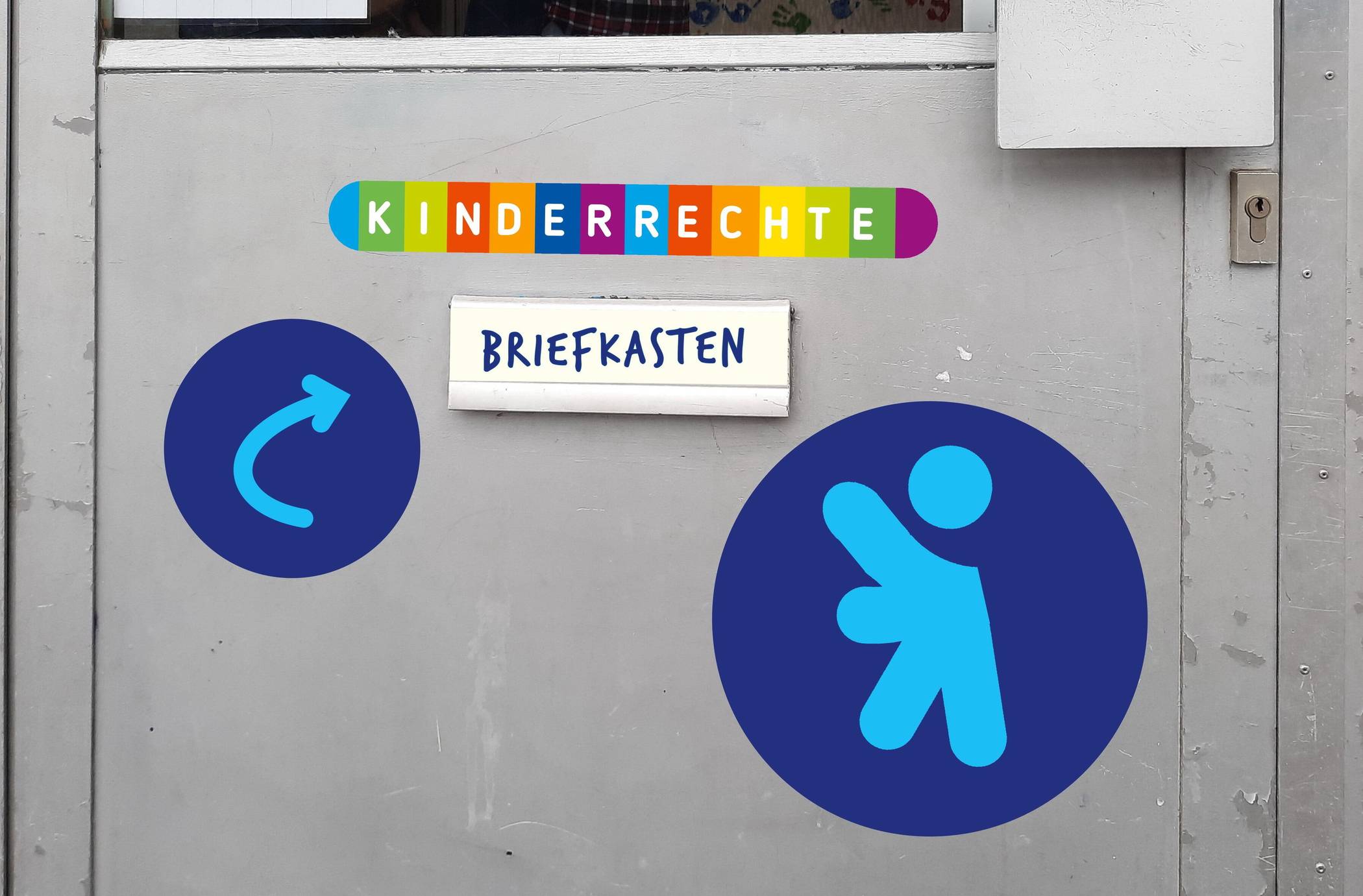 Briefkasten des Wuppertaler Kinderschutzbundes.