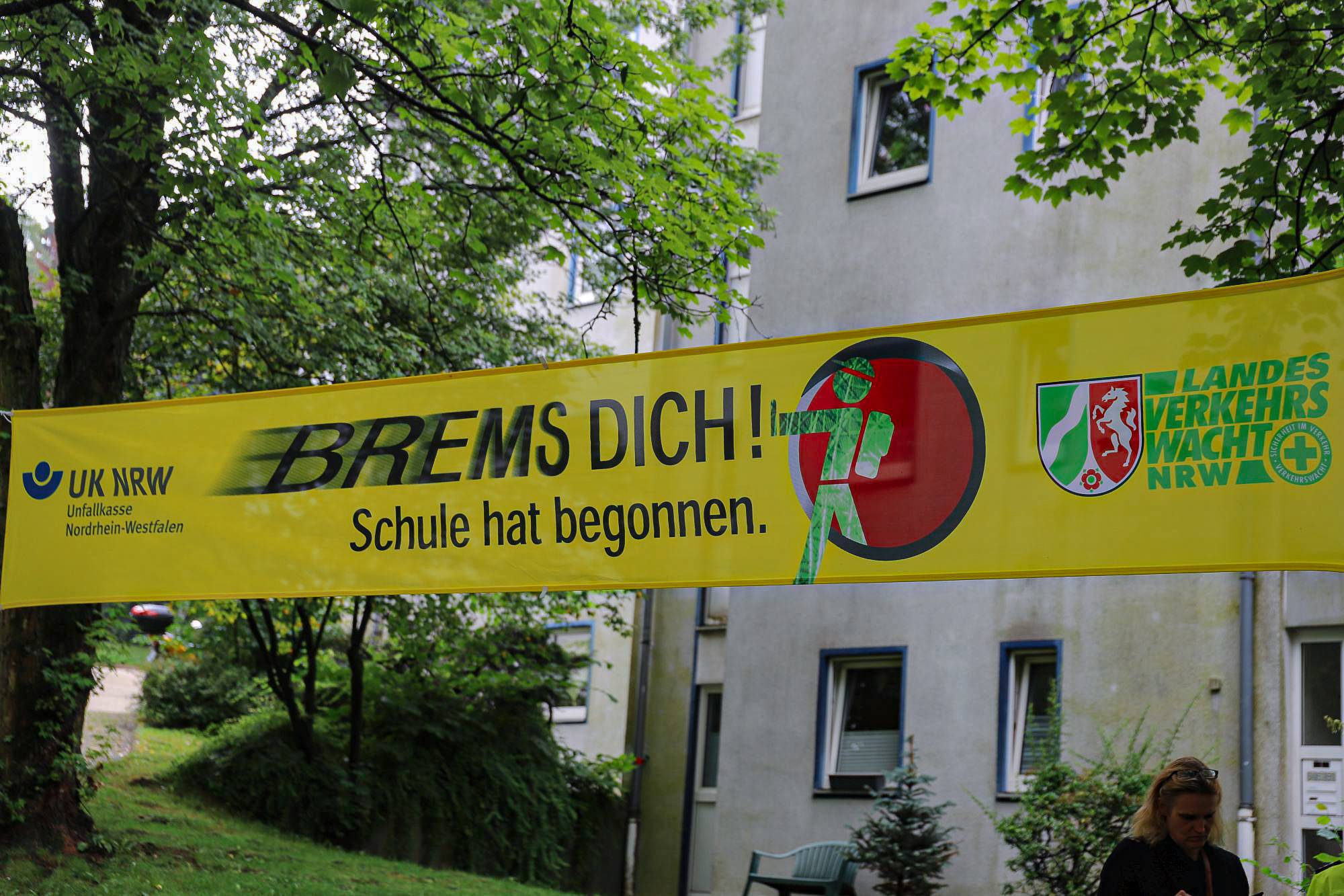 Plakat der Verkehrswacht.