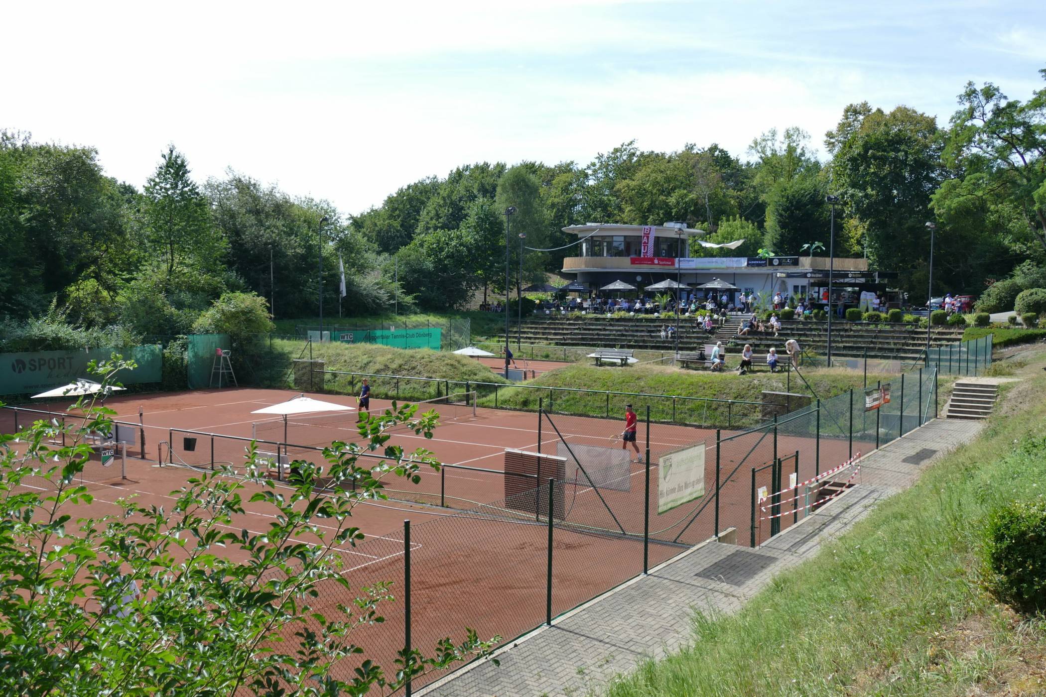  Blick auf die Anlage des WTCD. 