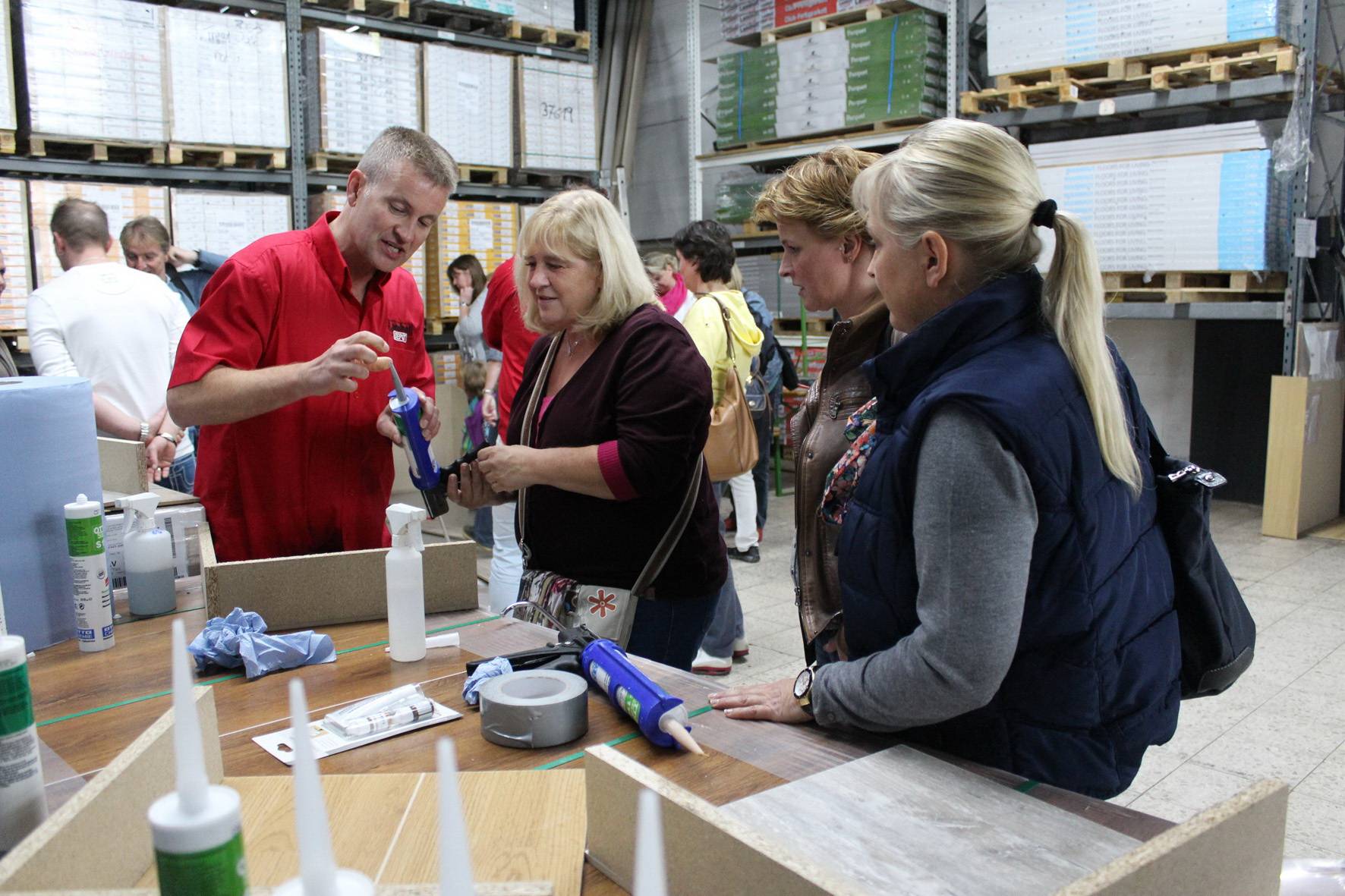  Die Mitmachstationen sind die Highlights der beliebten Workshop-Reihe. 
