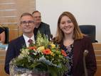 Der neugewählte Kämmerer Christian Wolf und