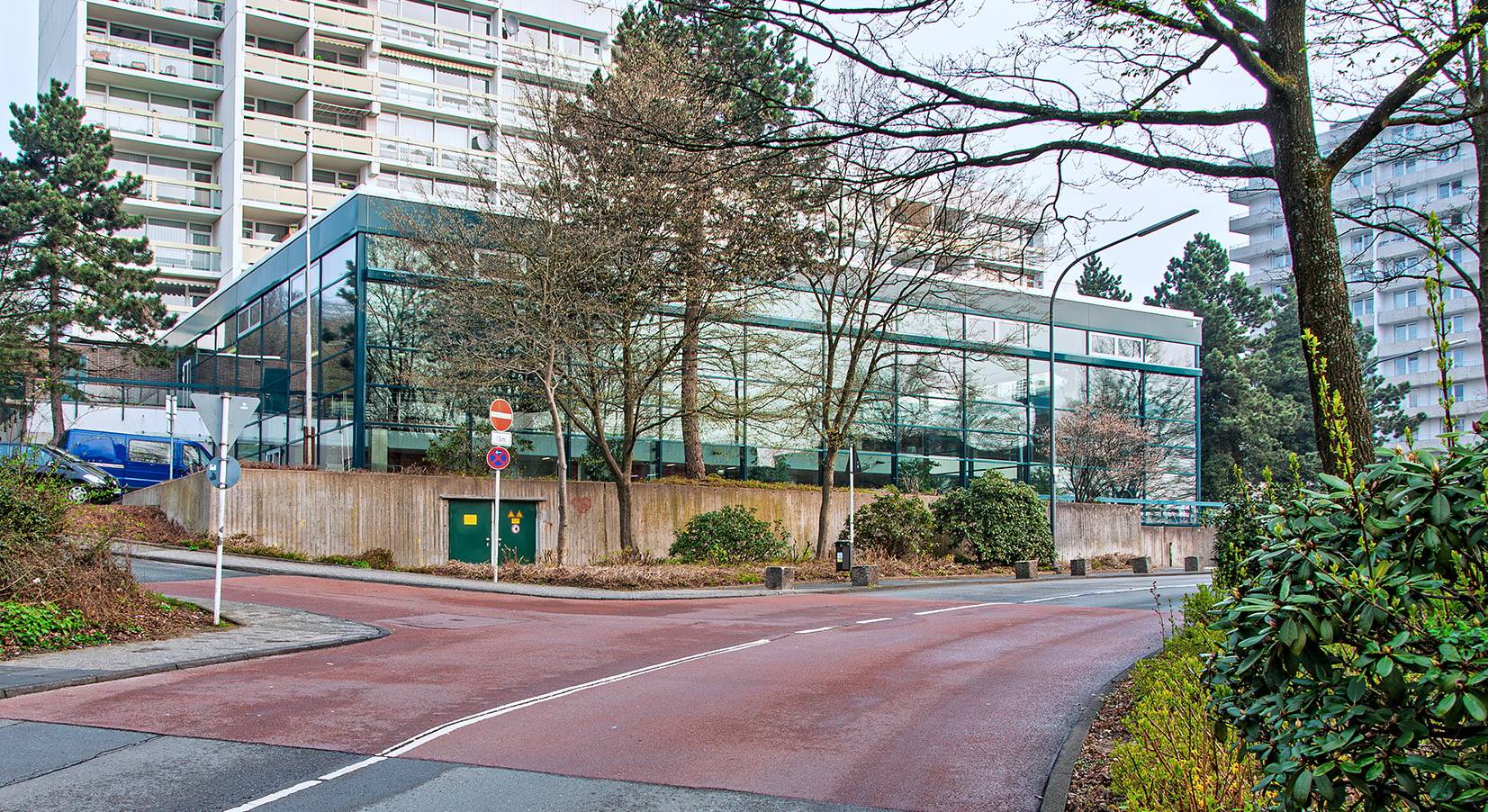 Das Stadtbad Uellendahl.