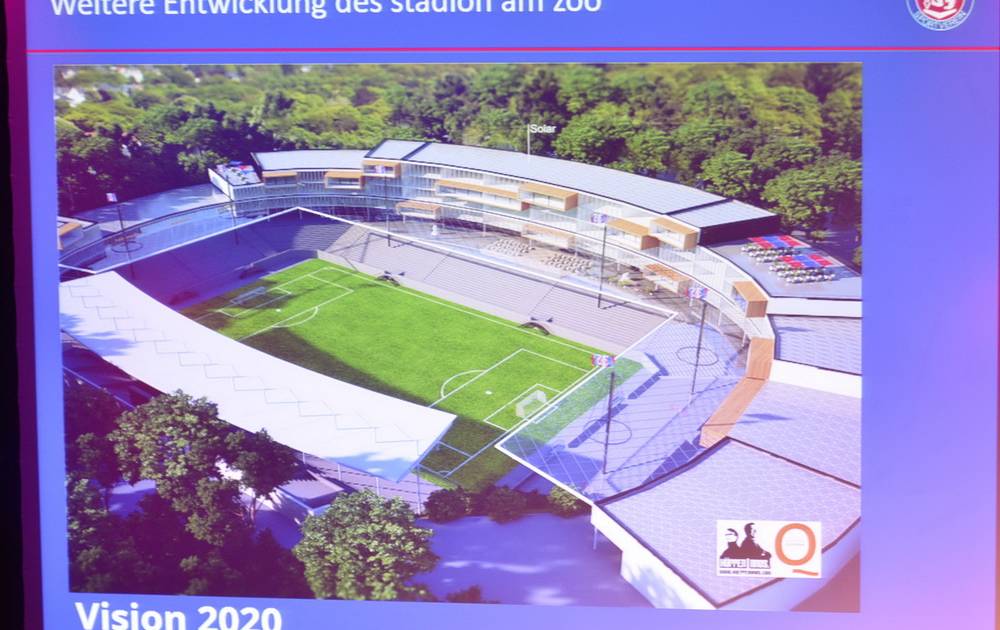 Wuppertaler SV / Stadion am Zoo: Große Pläne für die Gegengerade