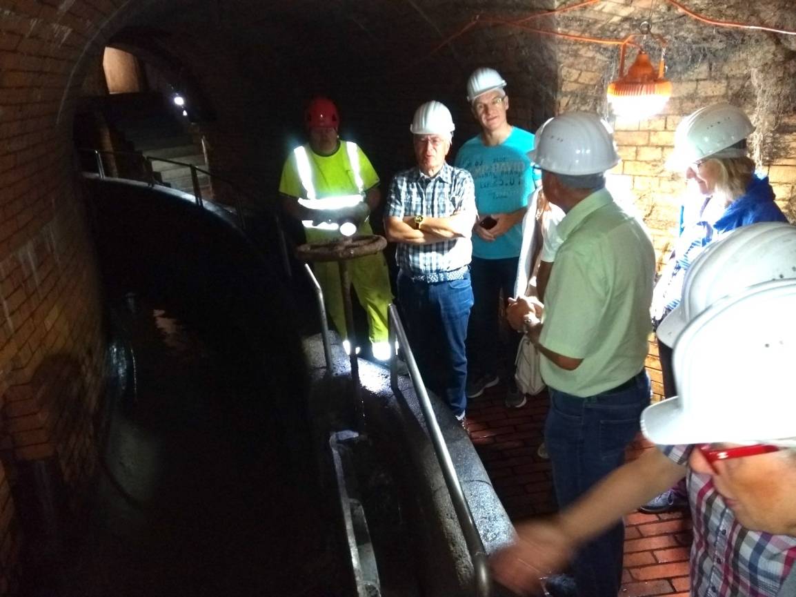 Ausflug in die Wuppertaler Kanalisation