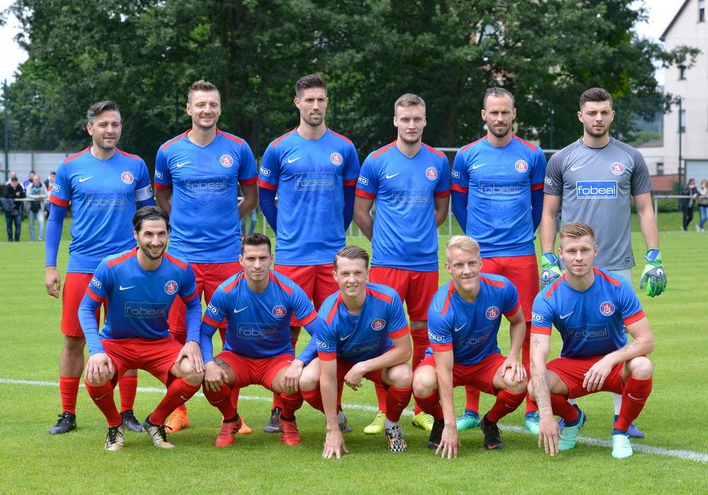  Mit dieser Formation ging es los. 