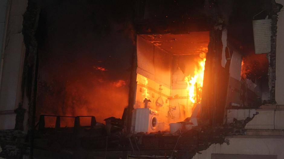 UPDATE: Wohnhaus nach Explosion eingestürzt