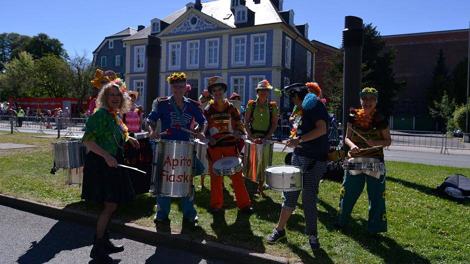 Gute Stimmung entlang der...