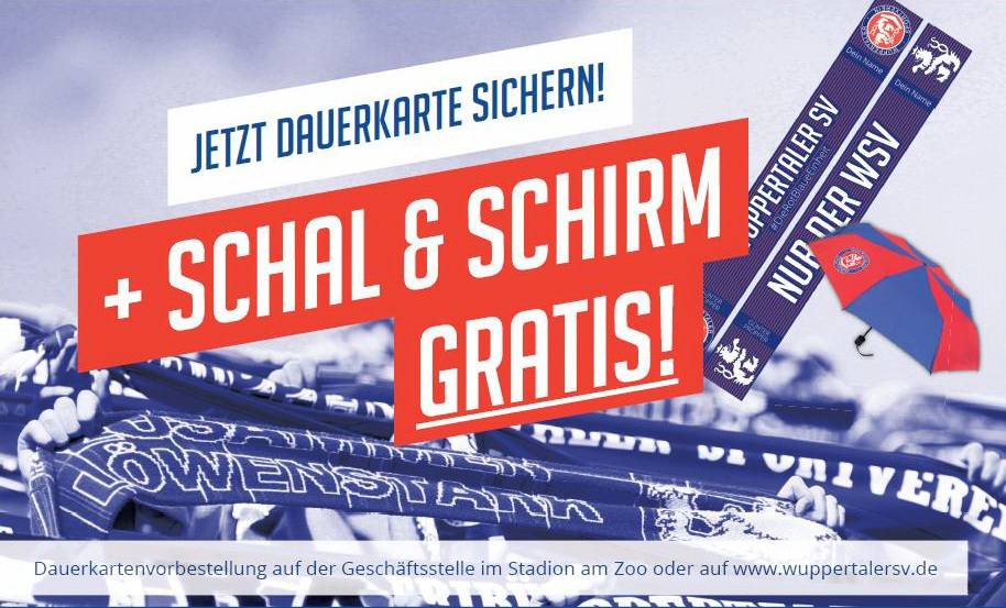  Der WSV verkauft bereits Dauerkarten für die kommende Saison. 