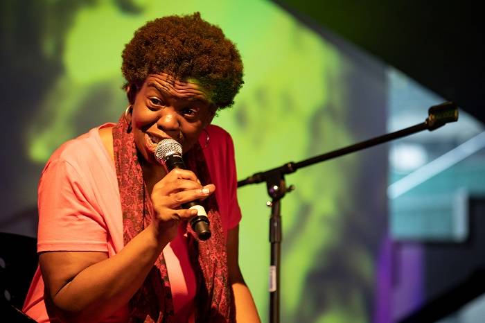  Soulsängerin Brenda Boykin. 