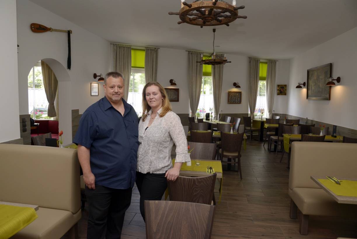  Im „Pier 46“ haben sich Thorsten Schellhammer und Melanie Pilcher verwirklicht. 