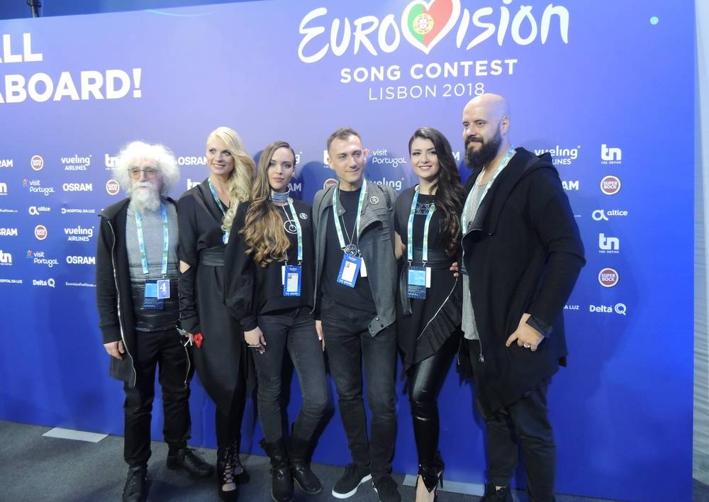  Die Band aus Serbien. 