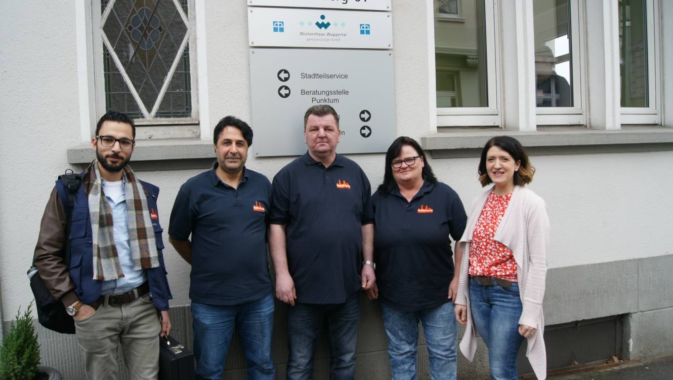  Das Team des Unterbarmer Stadtteil-Service hat seine Geschäftsstelle am Hesselnberg. 