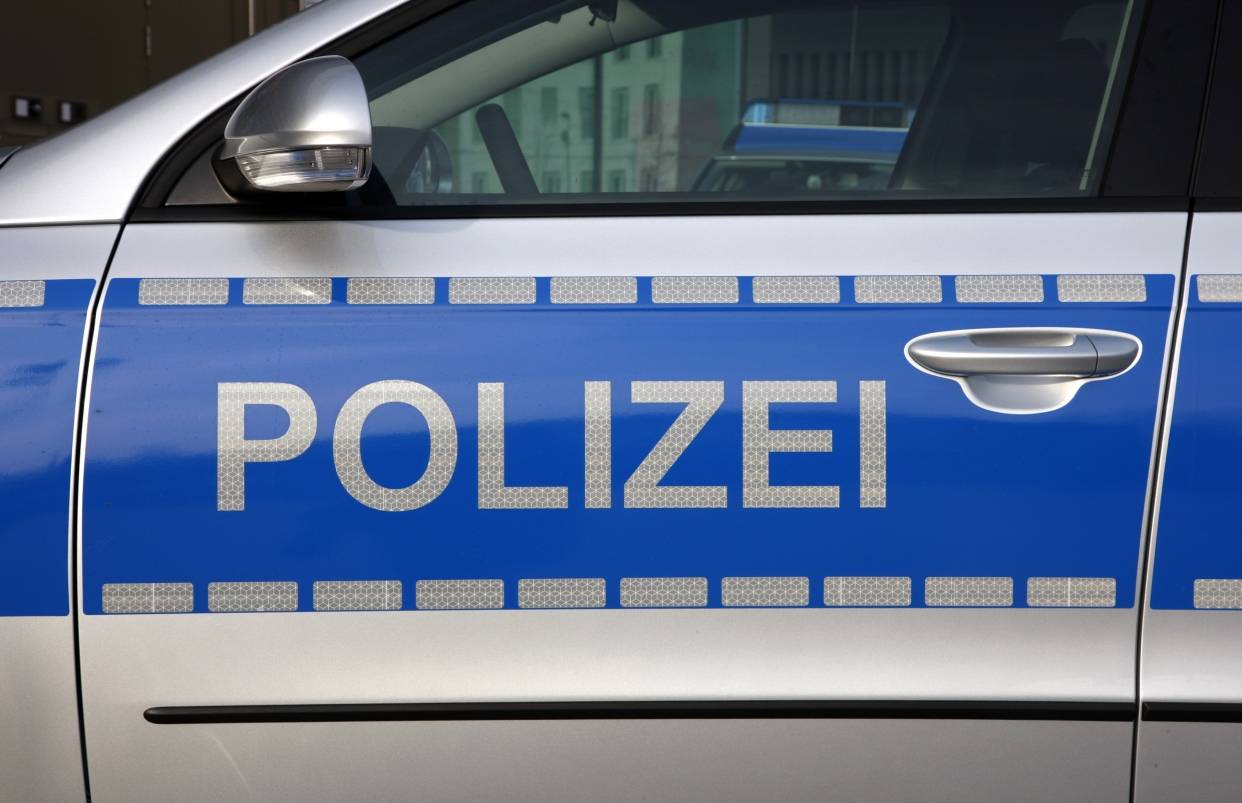 NRW-Polizei mit Trauerflor