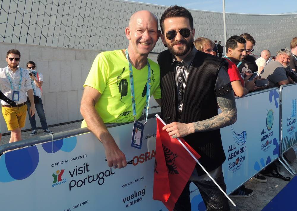 Peter Bergener mit Eugent Bushpepa aus...