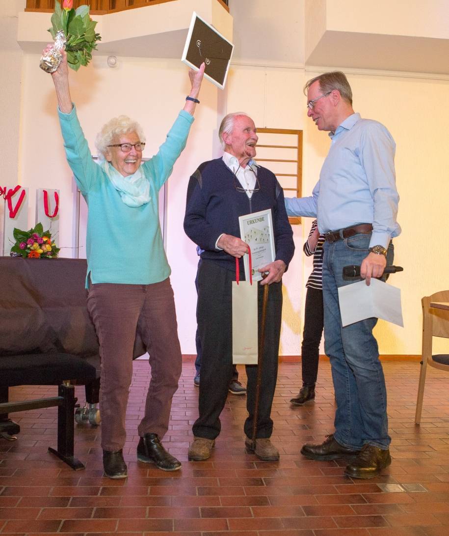 Beide seit 85 Jahren dabei!