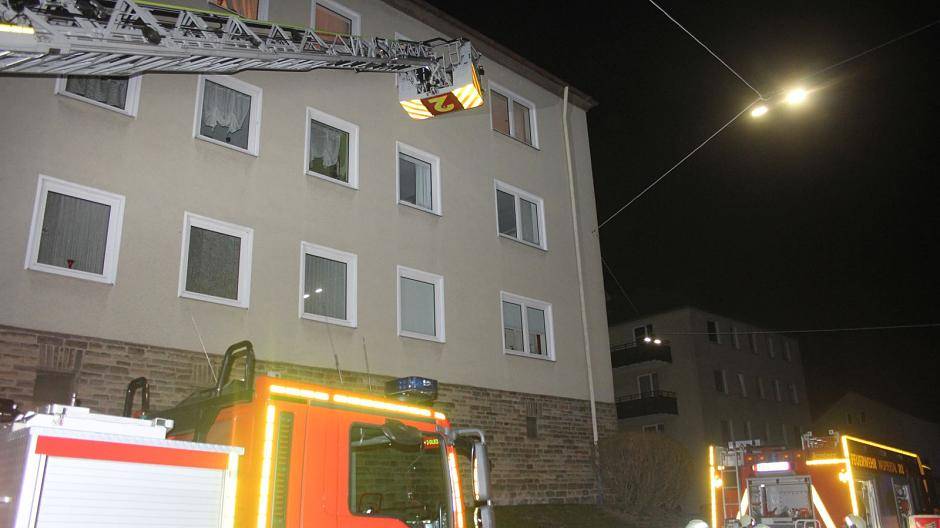 Brand in Wohngebäude