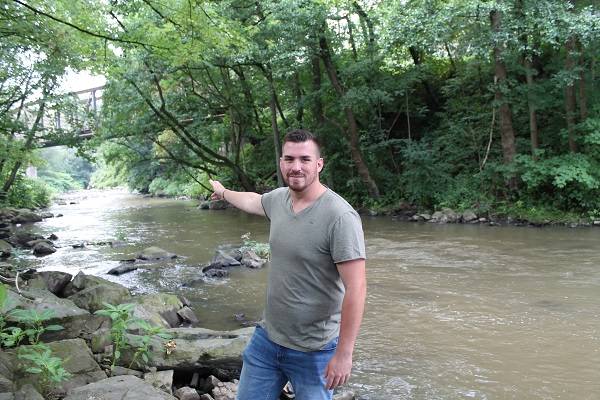  Torben Hiller hat Mitte Juni den dritten Wupper-Biber entdeckt. Noch ist er namenlos. 6 Kilometer trennen ihn zurzeit von Biber Justin.  
