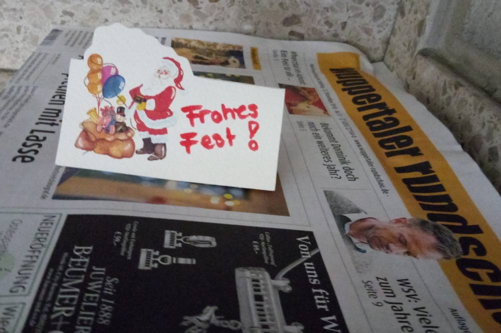  Lieferung mit viel Liebe. 