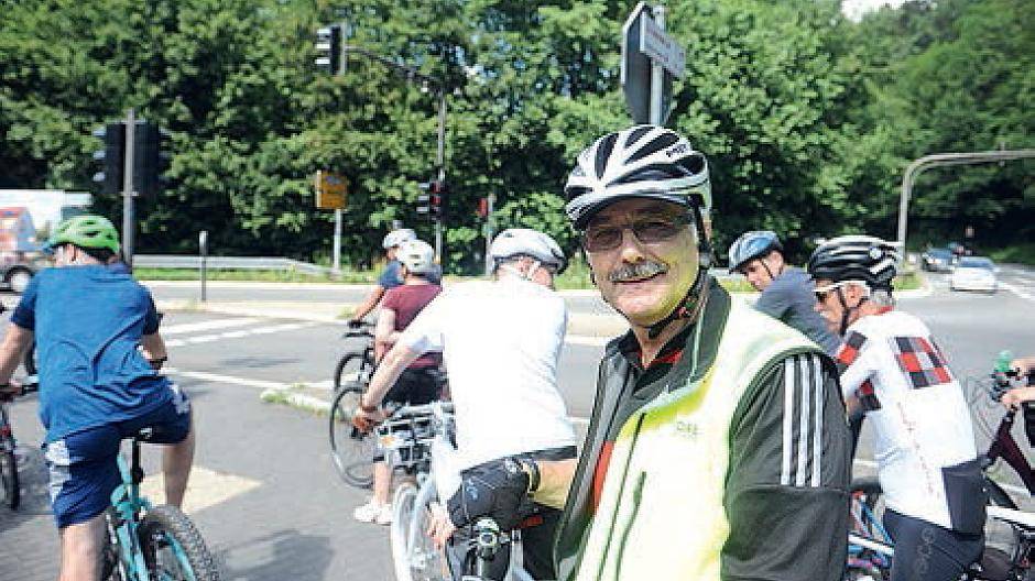 Die Top-Radtour war eine der letzten Amtshandlungen von Gerd Schmidt als...