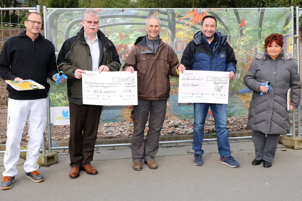 Geld für die neue Freiflugvoliere