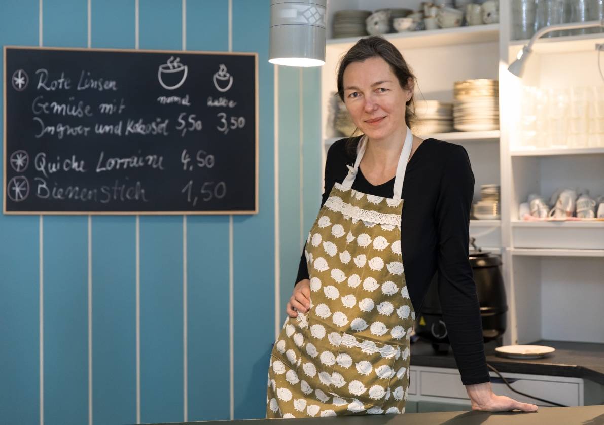  Ganz neu an der Friedrichstraße 50 in Elberfeld ist Friederike Schardt mit ihrem Bistro-Café „Liebstöckel“. 