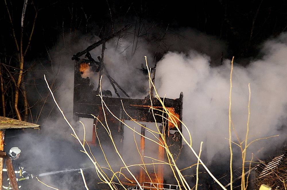  Am Ende stand nur noch ein Gerippe. 