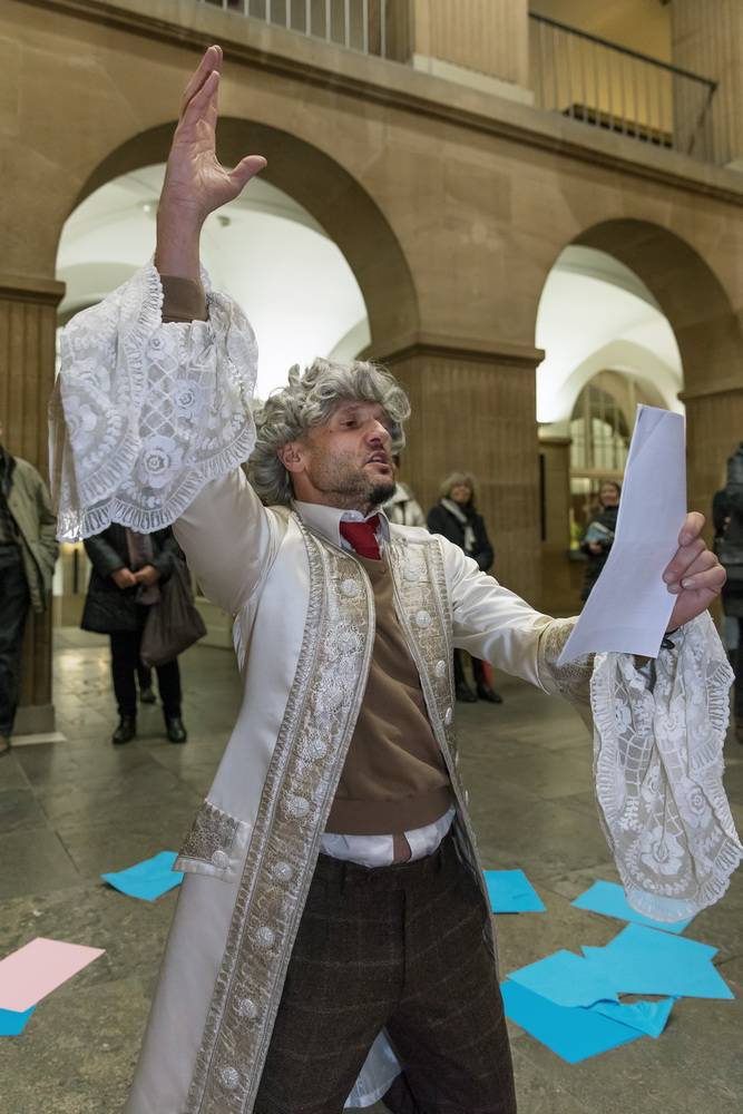  Ob Thomas Braus als Schauspiellehrer. 