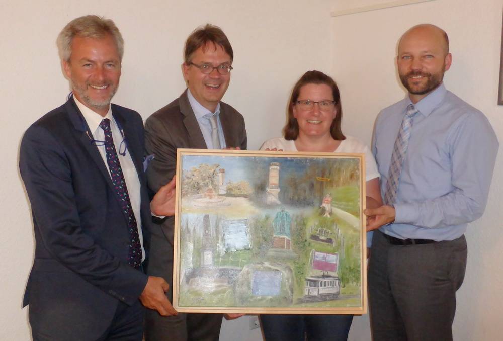 Bänke, Bäume und viele Pläne