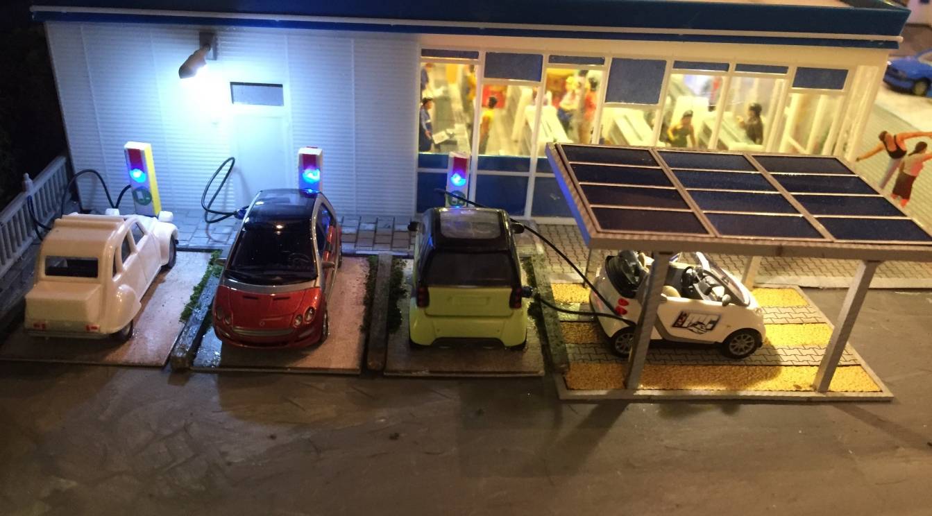  Ein Blick in die Wuppertaler Miniaturwelt.  