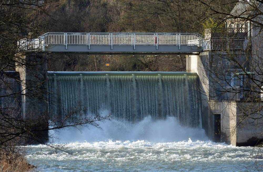 Kontrolle am Stausee