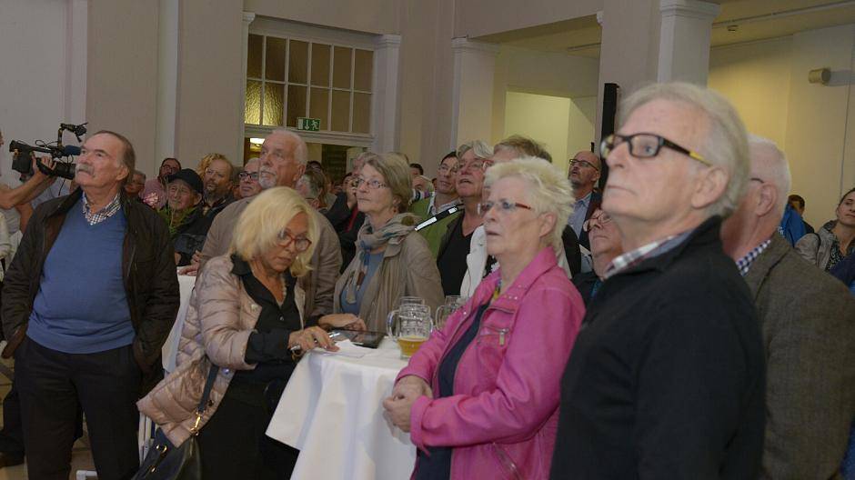 Wahlparty im Rathaus