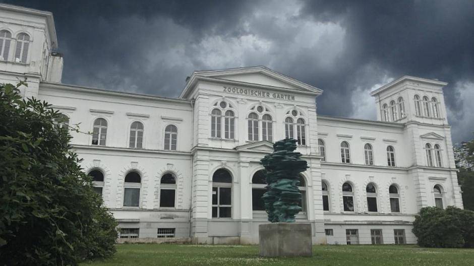 ... weil ich es so liebe - nochmal ein Gewitterwolken-Bild! Der Zoologische Garten...