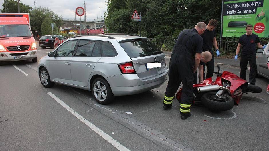 Unfall in Heckinghausen