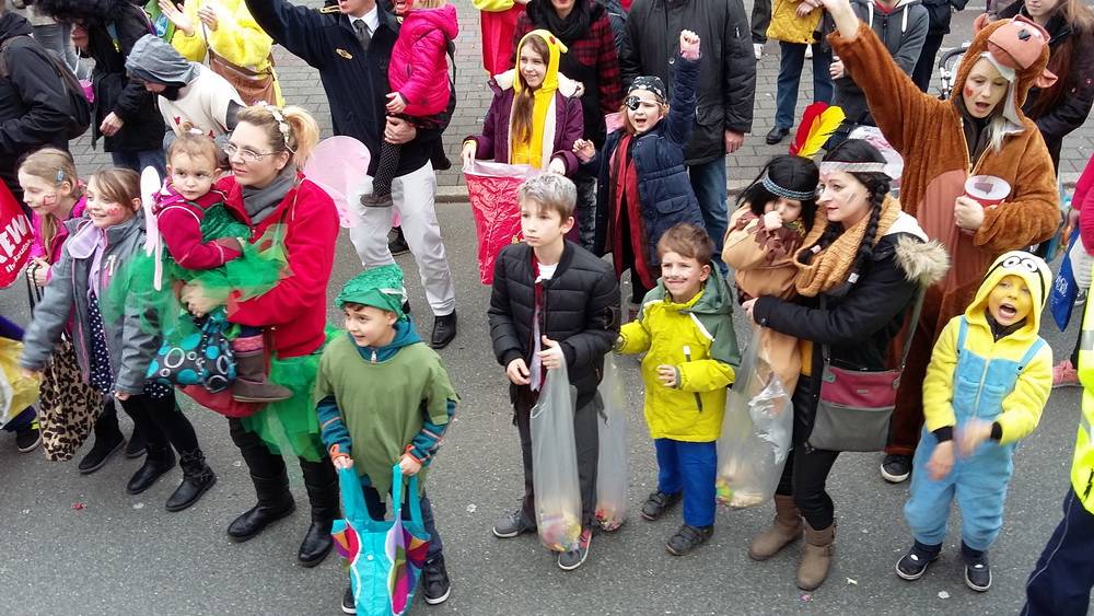 Die Kinder hoffen auf viel...