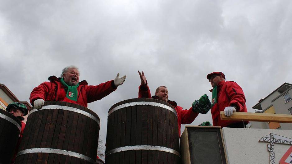 Sie machten ein Faß...