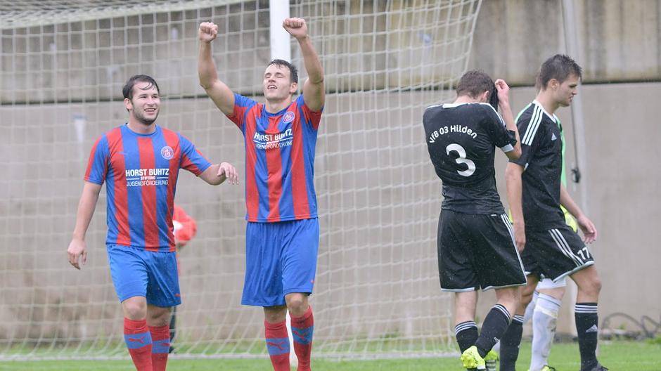 Auch Davide Leikauf hatte Grund zu...