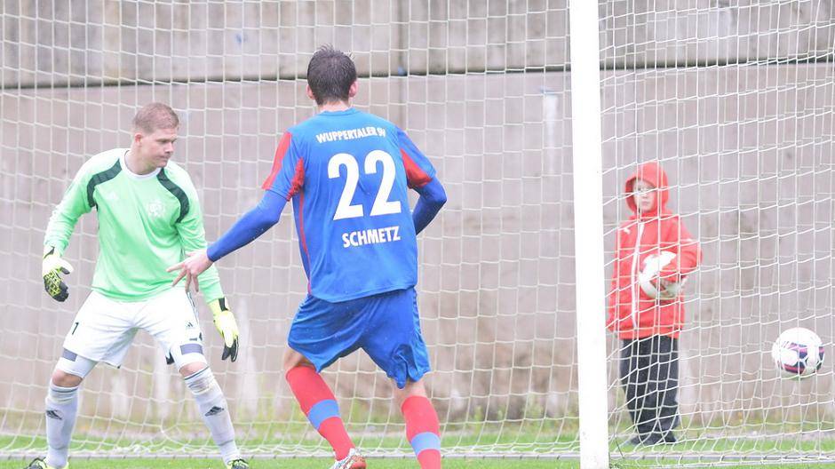 Kein schöner Tag für Ex-WSV-Keeper Bastian Sube. Er musste gleich sechsmal den Ball...