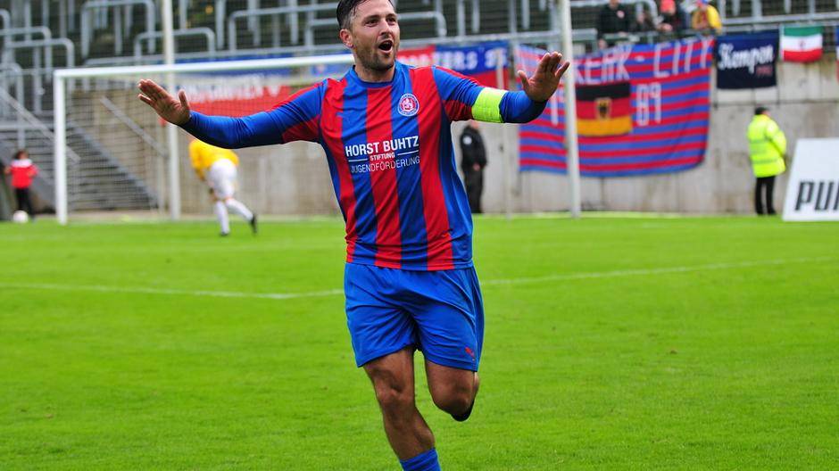 Der Mann des Tages: Gaetano Manno erzielte ebenso wie Ercan Aydogmus zwei...