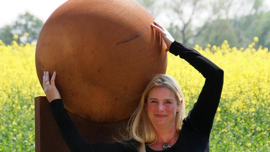 Judith Schelbergen, Rost- und  Patinamalerei, Acrylmalerei und Skulpturen, Kevelaer,...