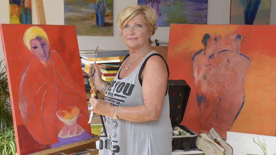 Brigitta Puley, Ölmalerei, Wuppertal,...